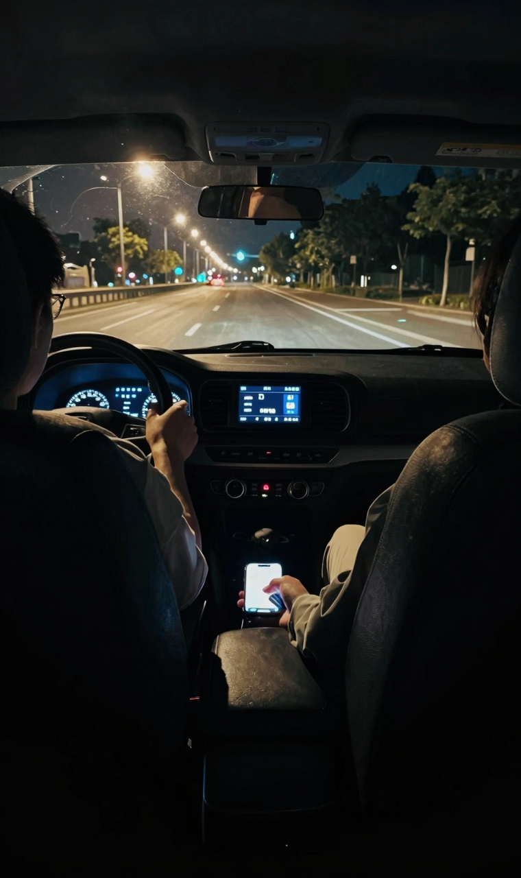 他在她腿上摸了两下，然后被拘留5天